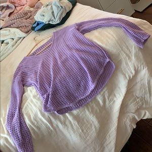 Purple Sweater